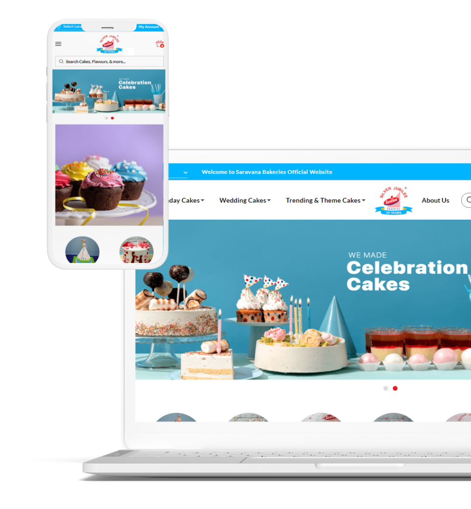 Sell Cakes online