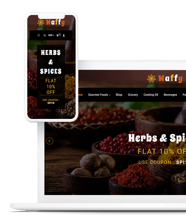 Sell Organics and Spices Online
